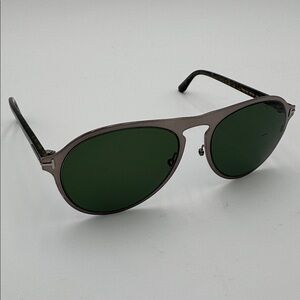Tom Ford Bradbury TF525 14N Sunglasses 56mm Tortoise/Bronze Made in Italy
